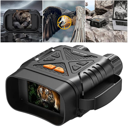 Experience Unmatched Clarity with HD 1080P Low Light Full Color Night Vision Binoculars - 10X Digital Zoom and 7 Gear Infrared for Day and Night Adventures!